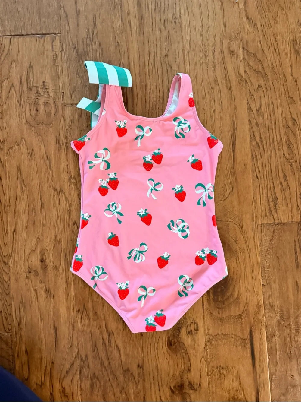 The Beaufort Bonnet Company Pink Strawberry Print One-Piece Swimsuit